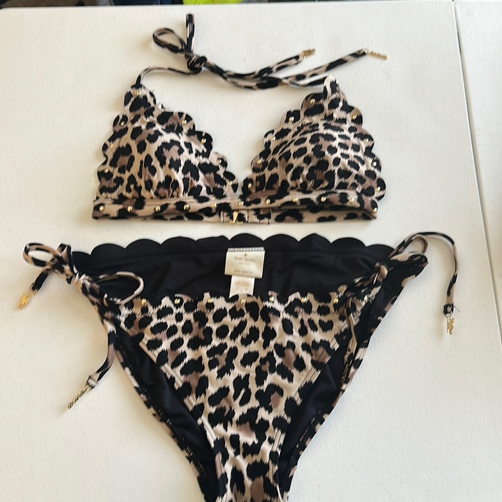 Kate Spade ♠️ Leopard Swim Suit